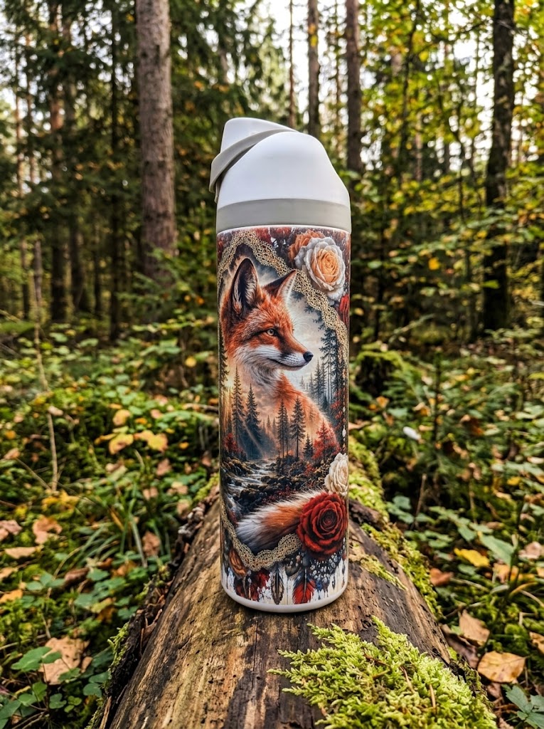 Tasse isotherme owa renard magnifique