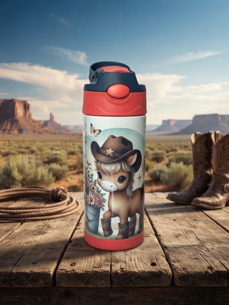 Tasse isotherme enfant poney