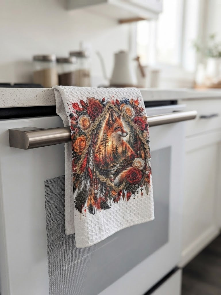 Serviette de cuisine renard