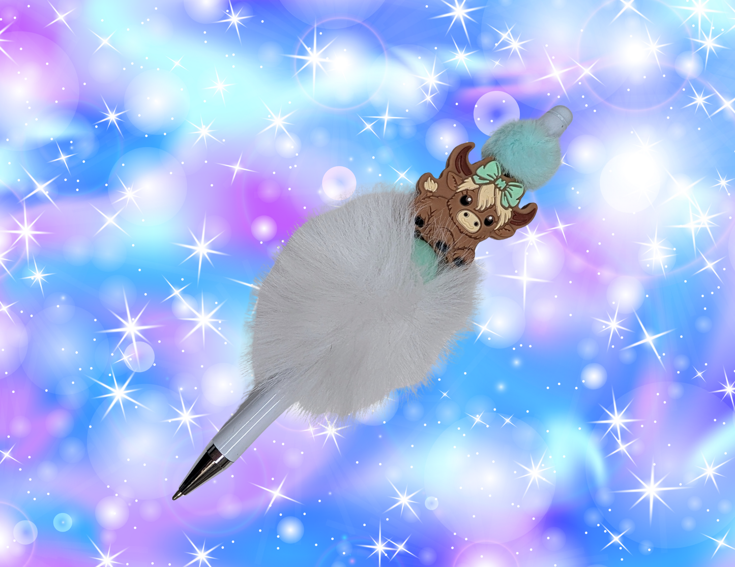 Stylo vache Highland