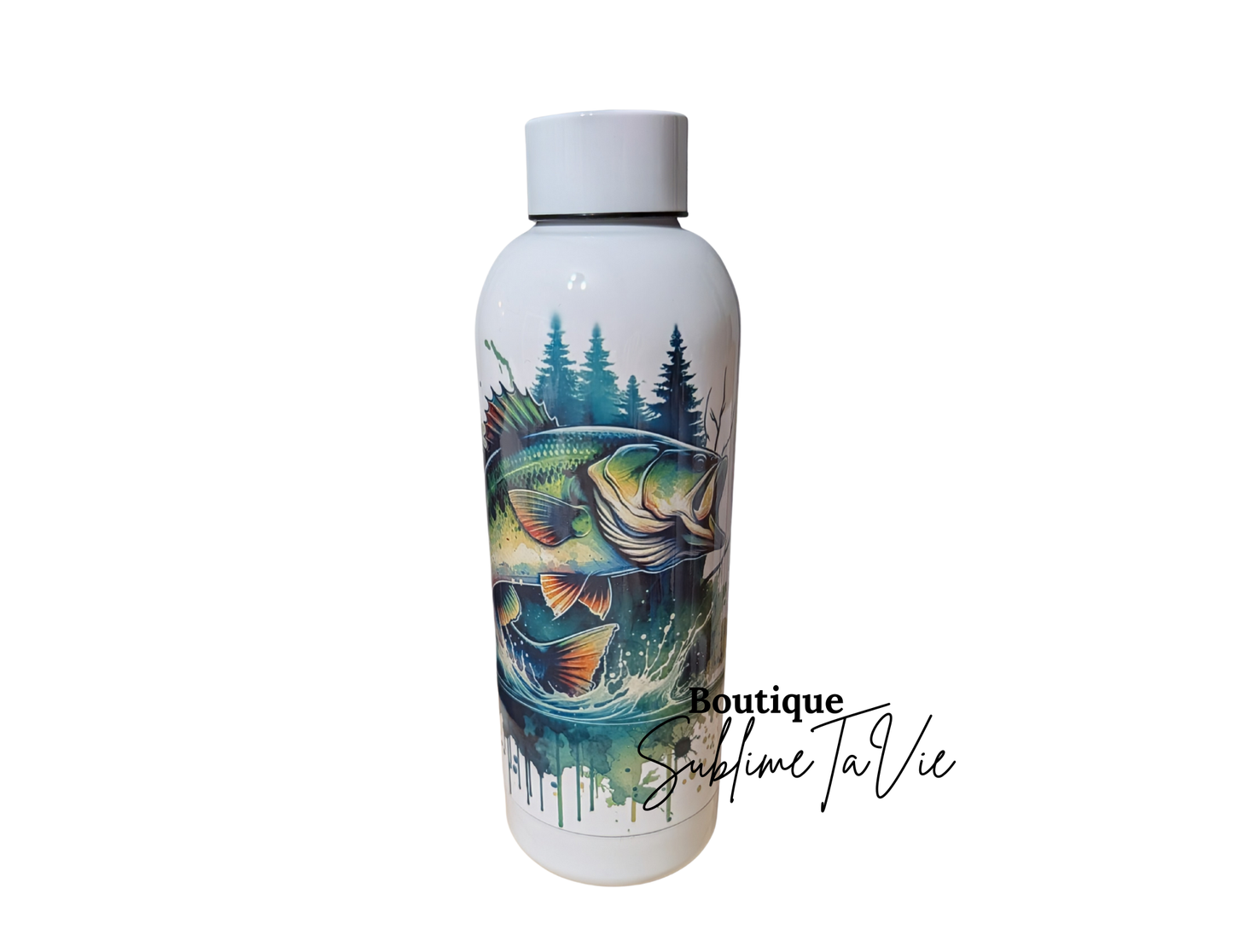 Bouteille termos poisson