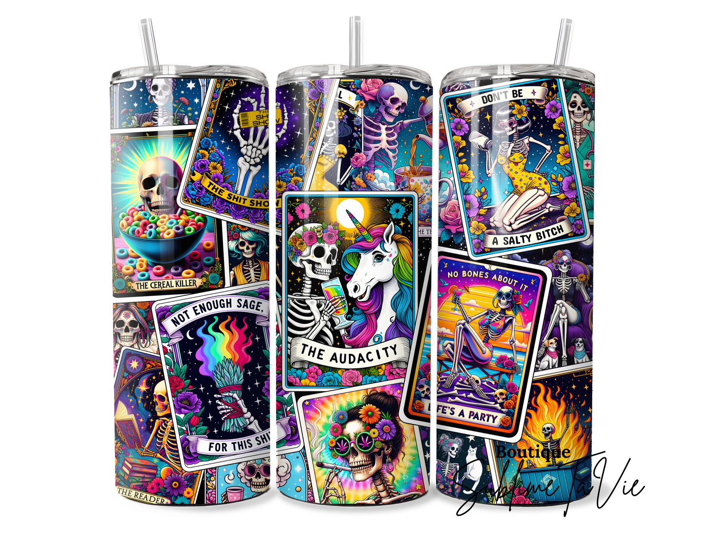 Tumbler tarot humoristique