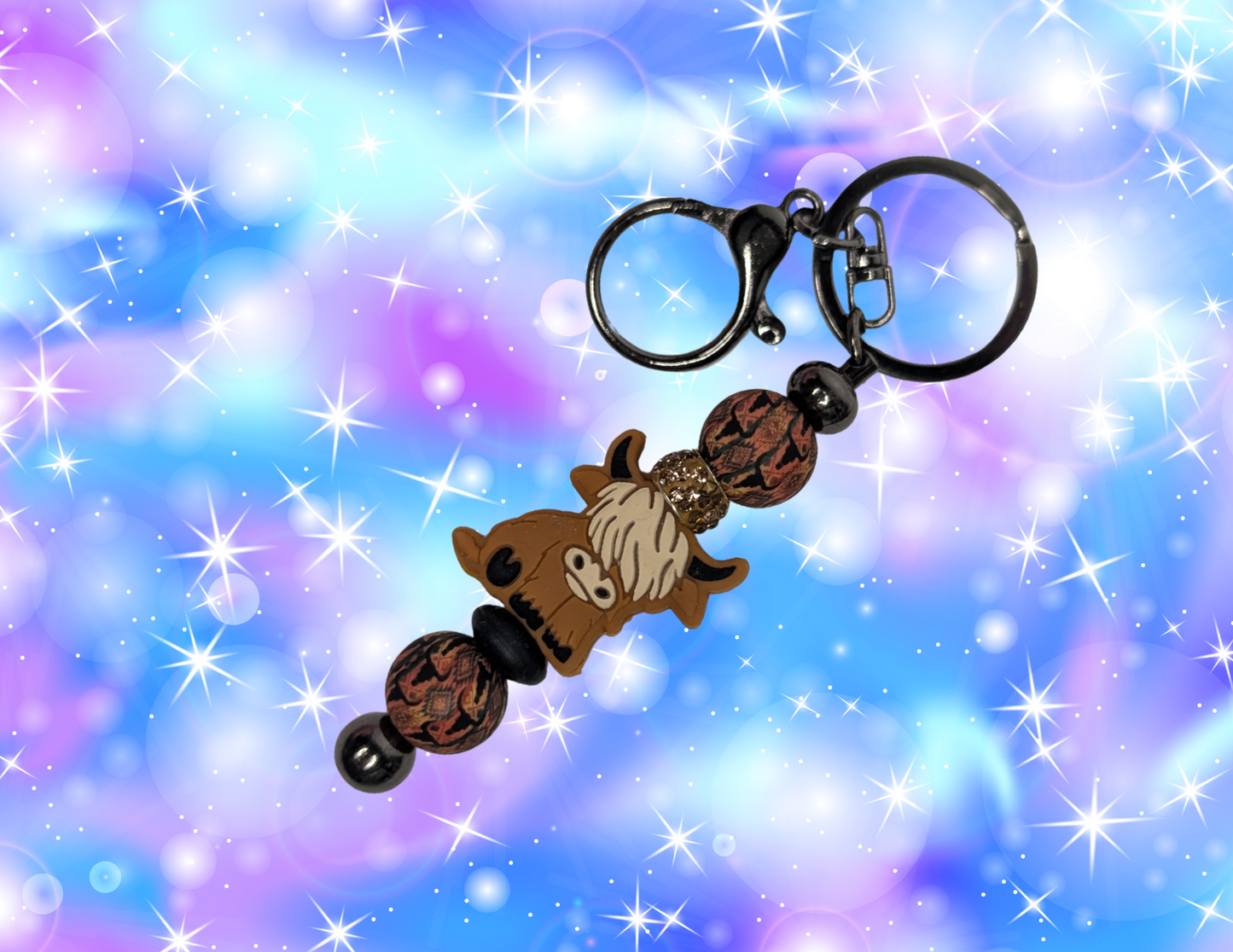 Porte clés vache Highland