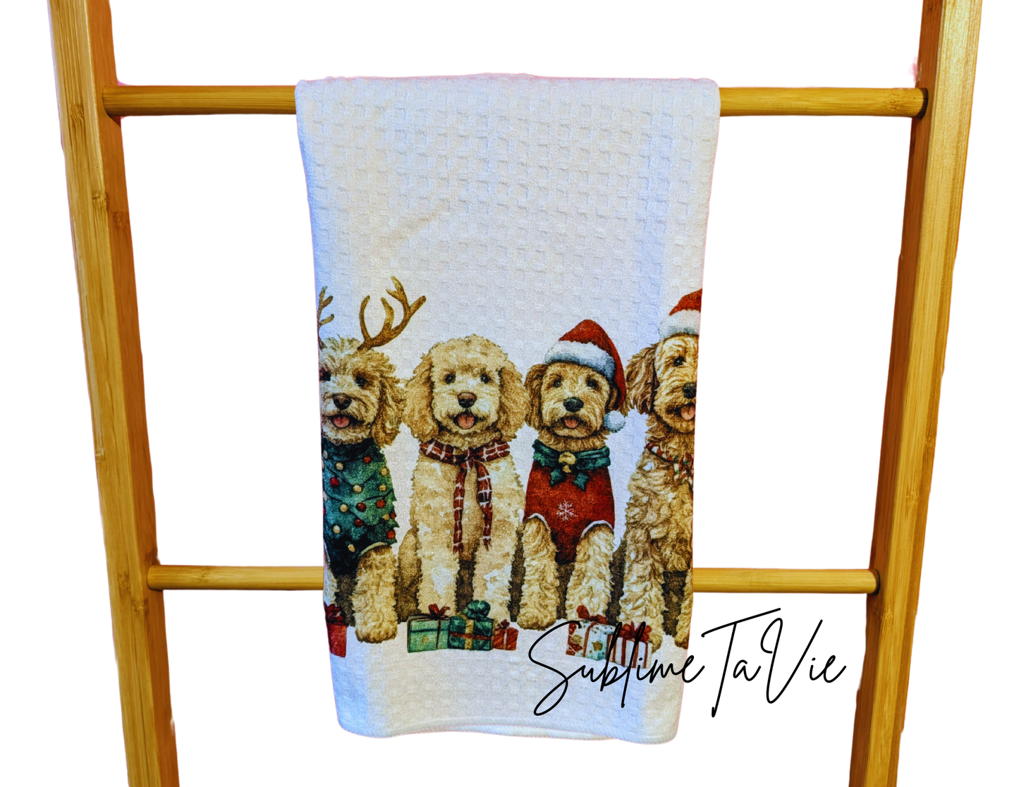 Serviette de cuisine doodle