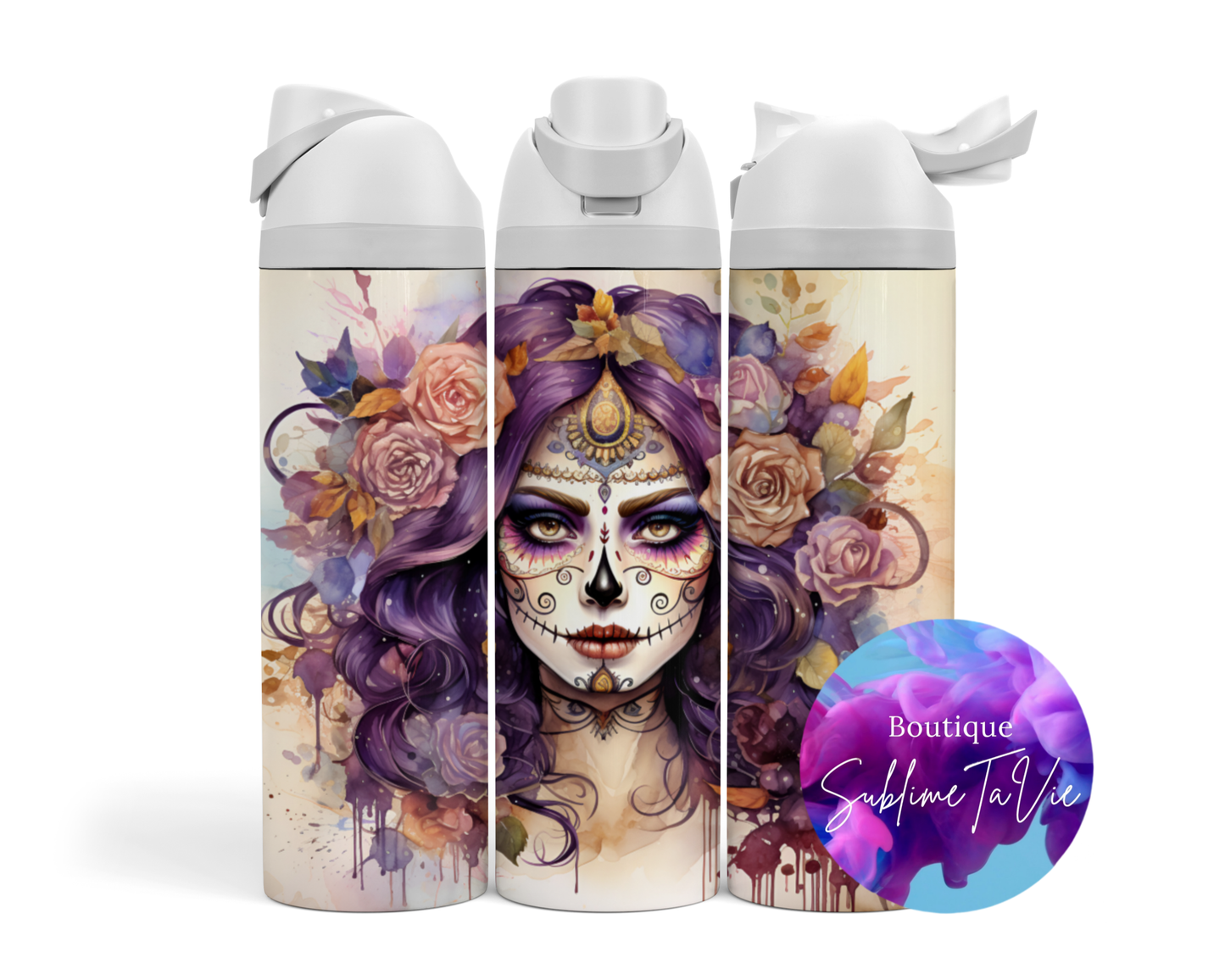Tasse isotherme Owa - femme skull
