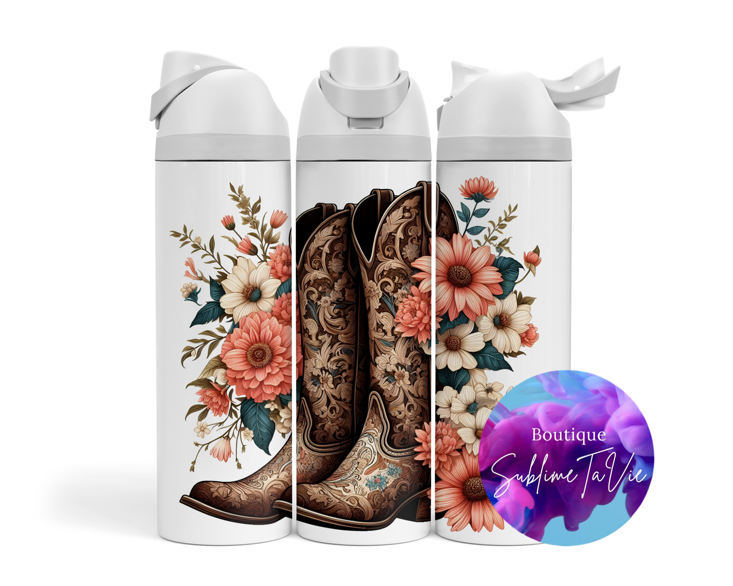 Tasse isotherme Owa - bottes cowboy