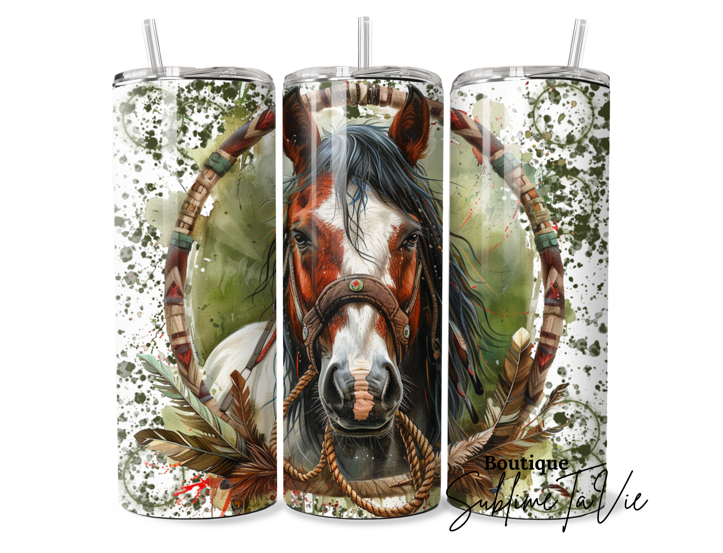 Tumbler cheval