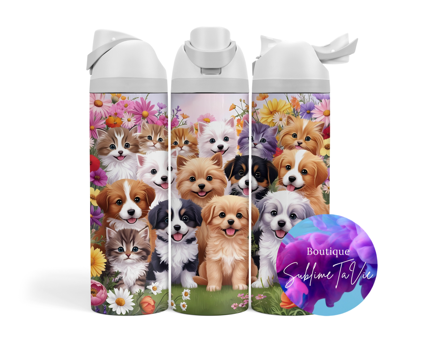 Tasse isotherme Owa - pleins de chiots