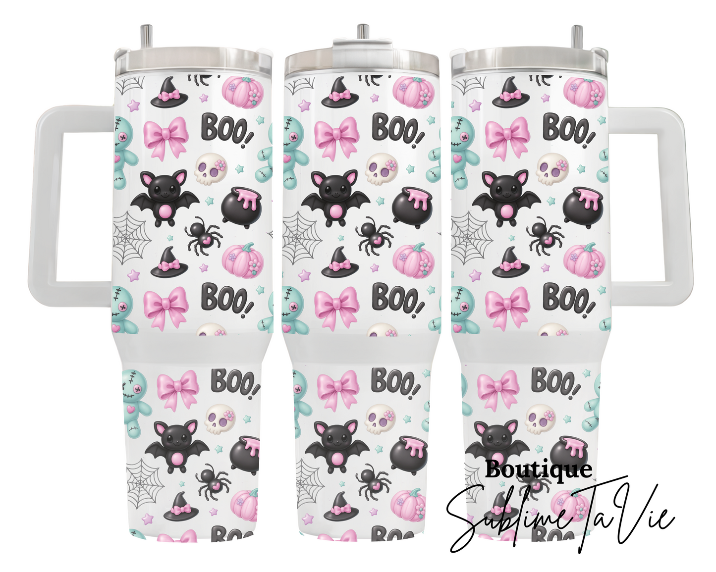 Tumbler 40oz boo mignon