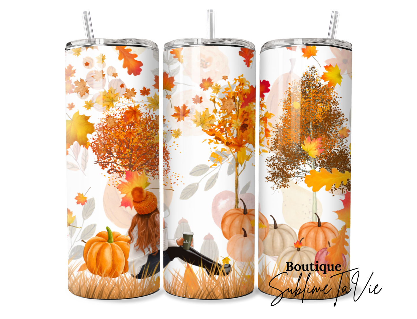 Tumbler automne délicat