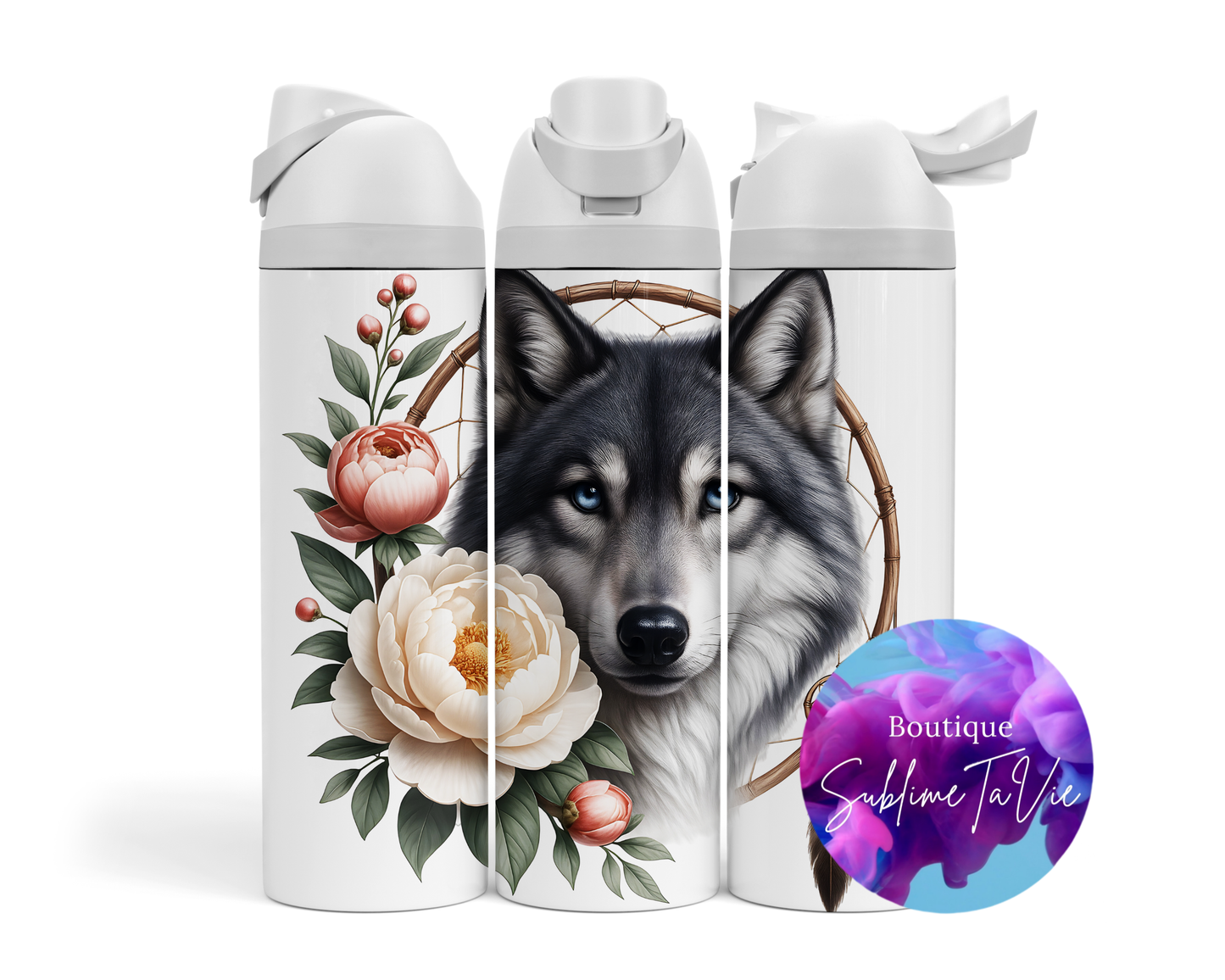 Tasse isotherme Owa - Loup boho