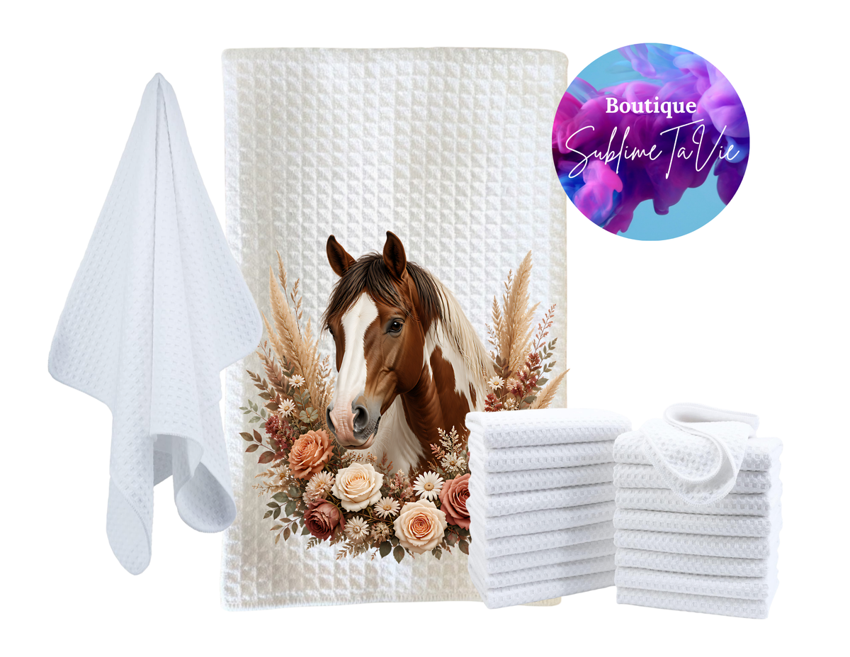 Serviette de cuisine cheval