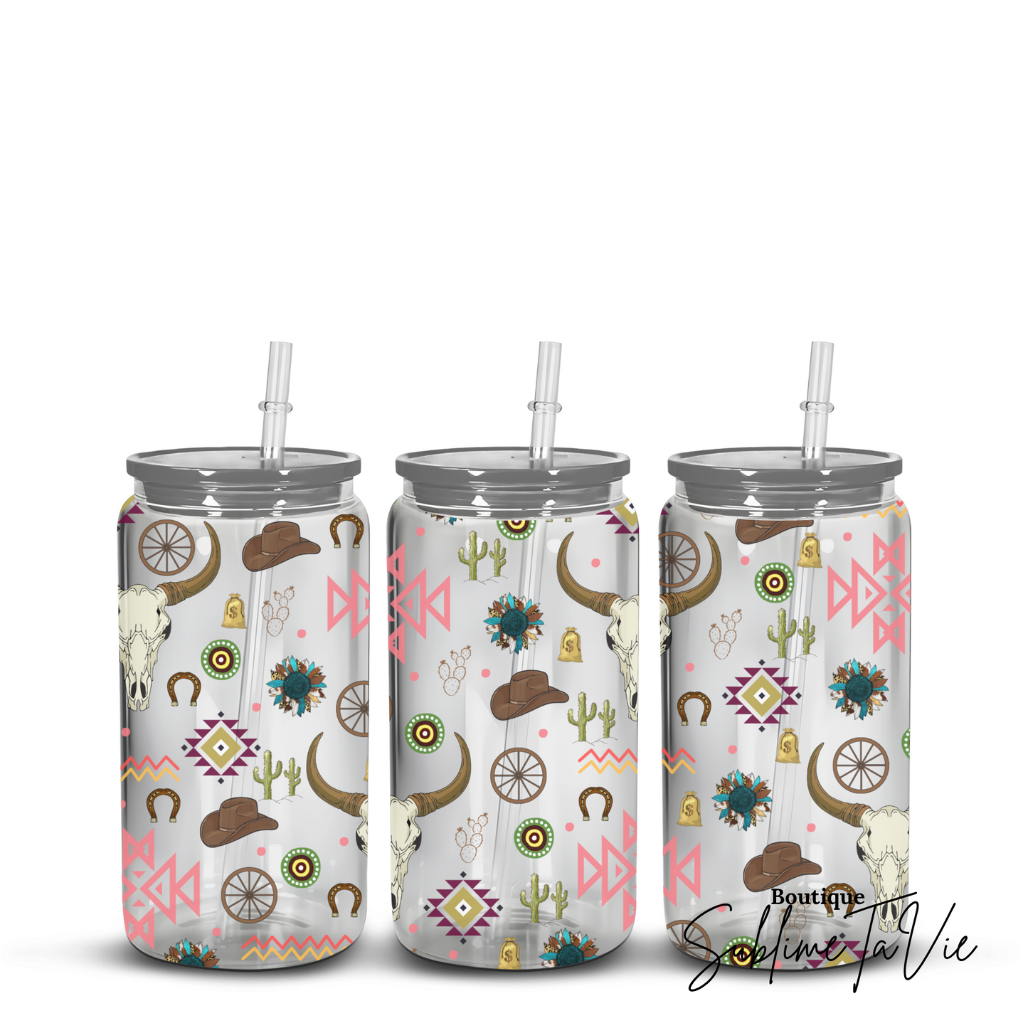 Gobelet plastique western