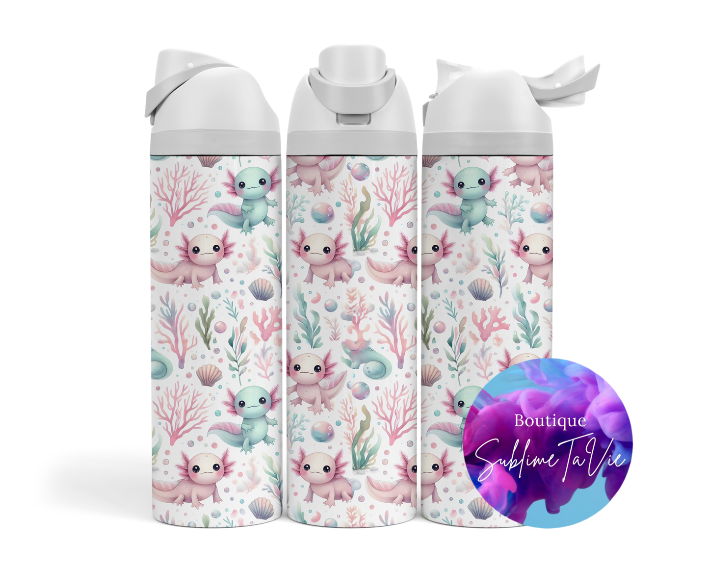 Tasse isotherme Owa - Axololt mignon