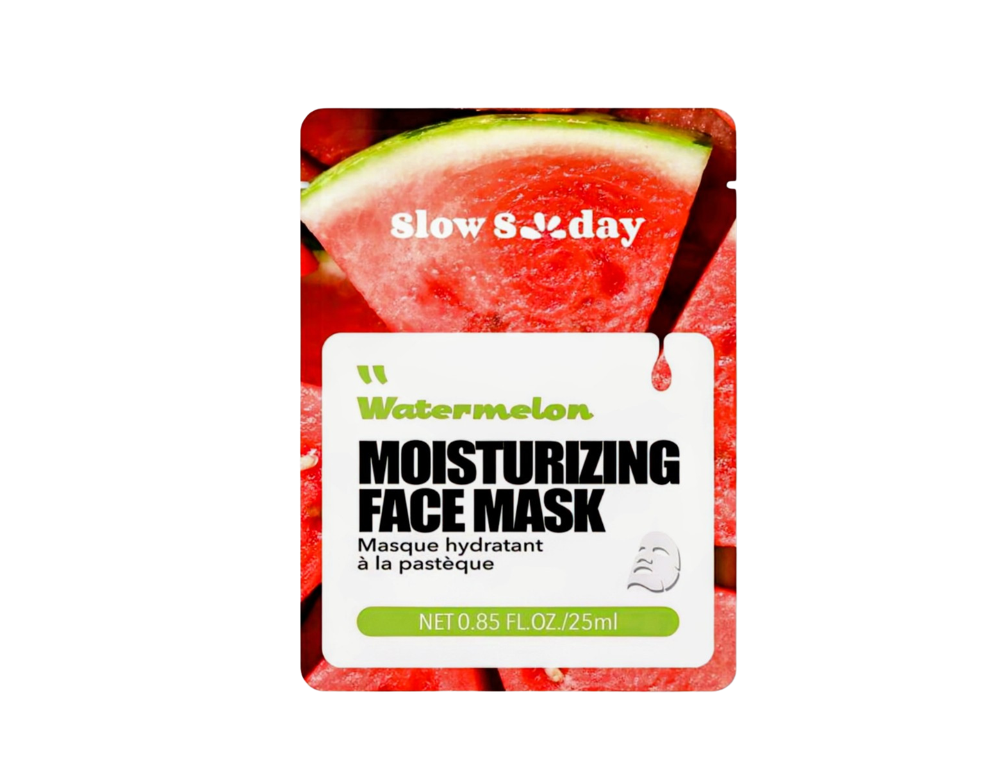 Masque pour le visage melon d'eau