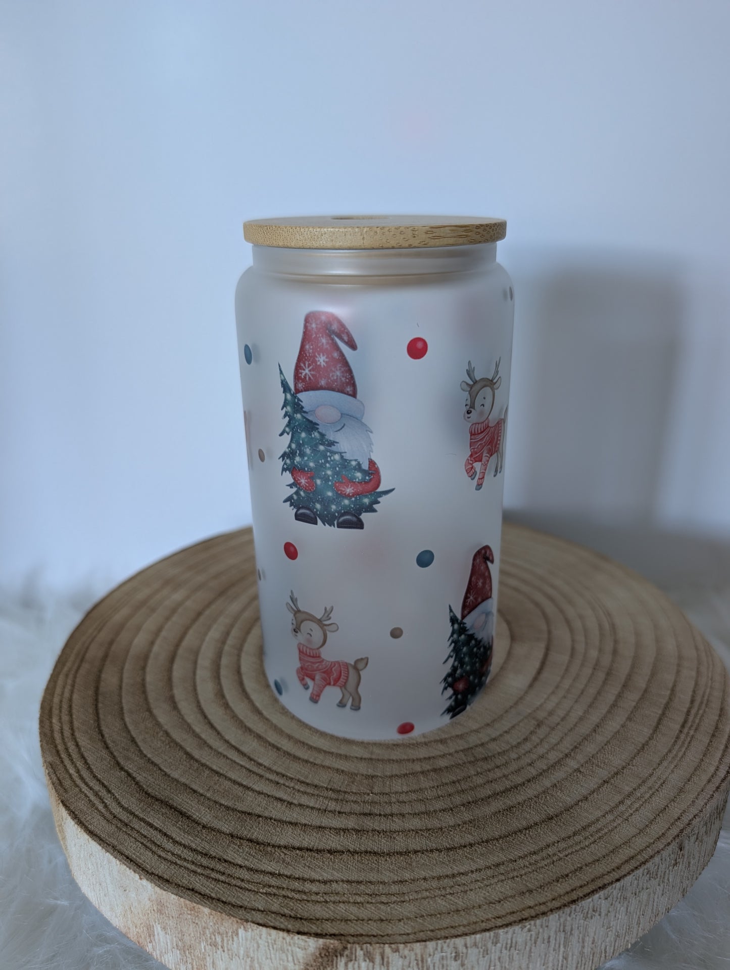 Gobelet givré Noël