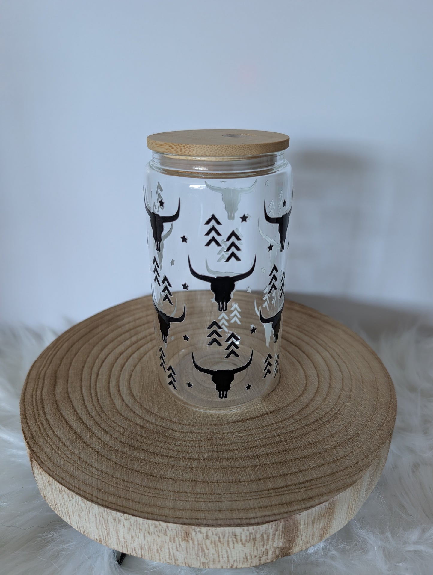 Gobelet vitré uv dtf