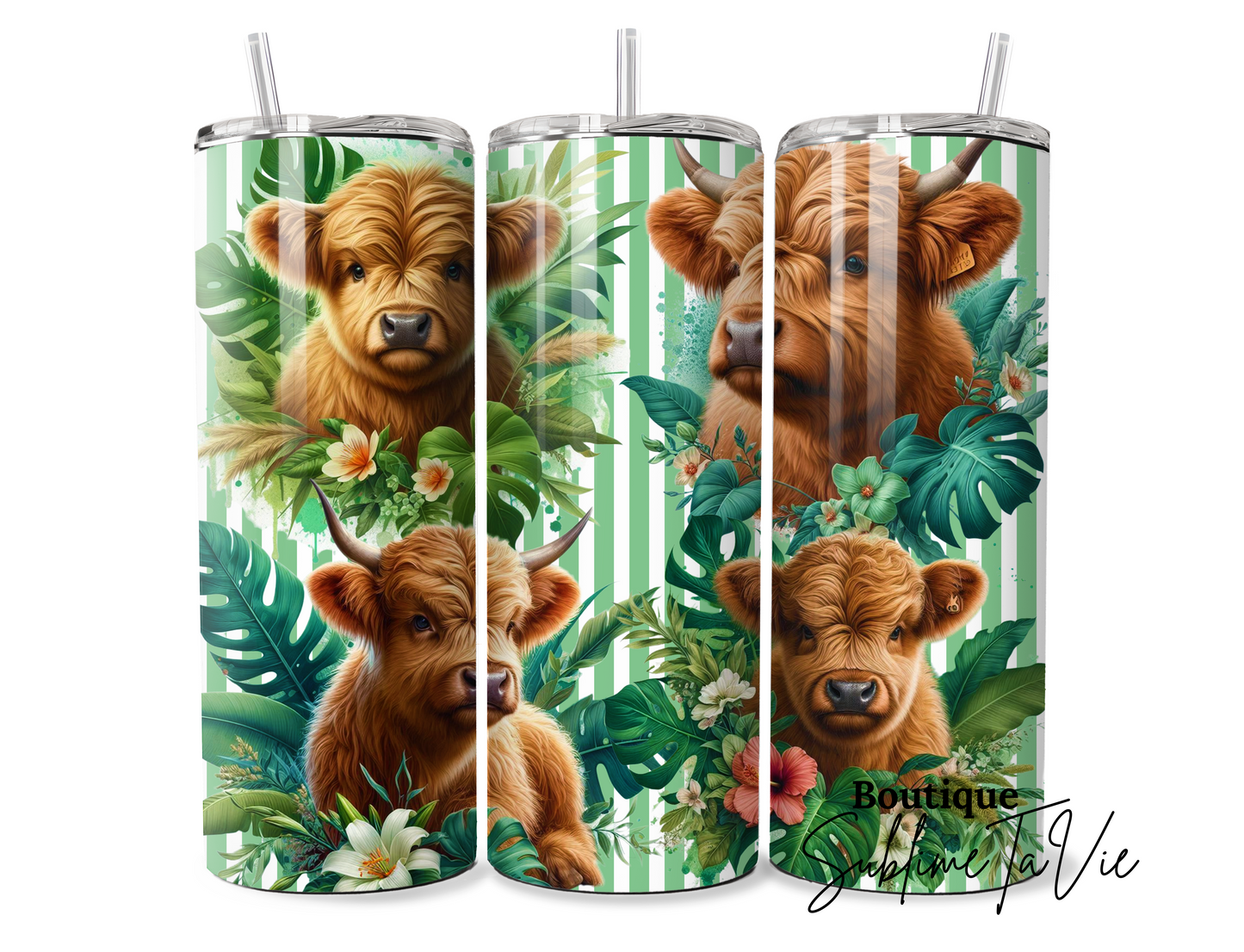 Tumbler bébé vache Highlands