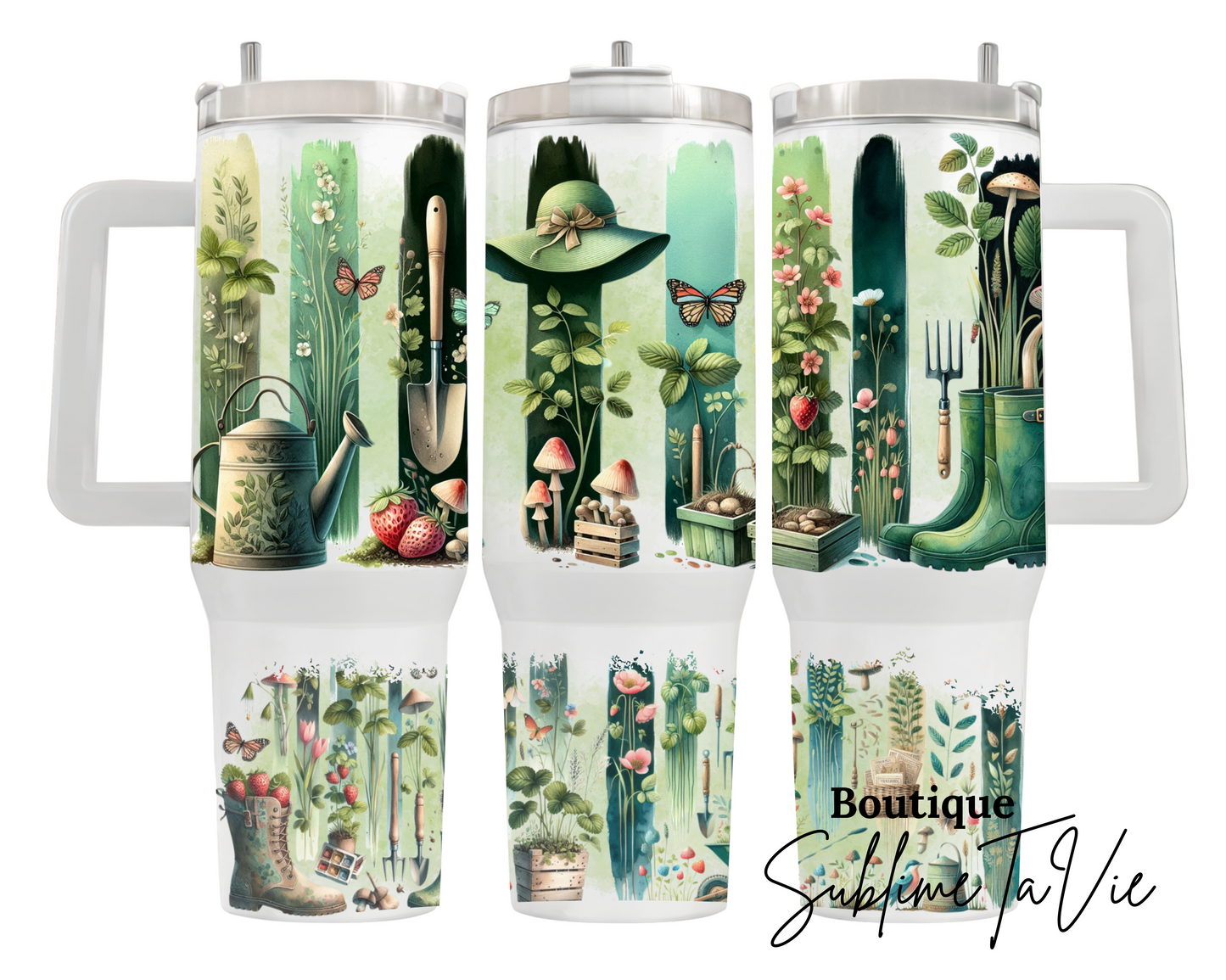 Tumbler 40oz jardinage