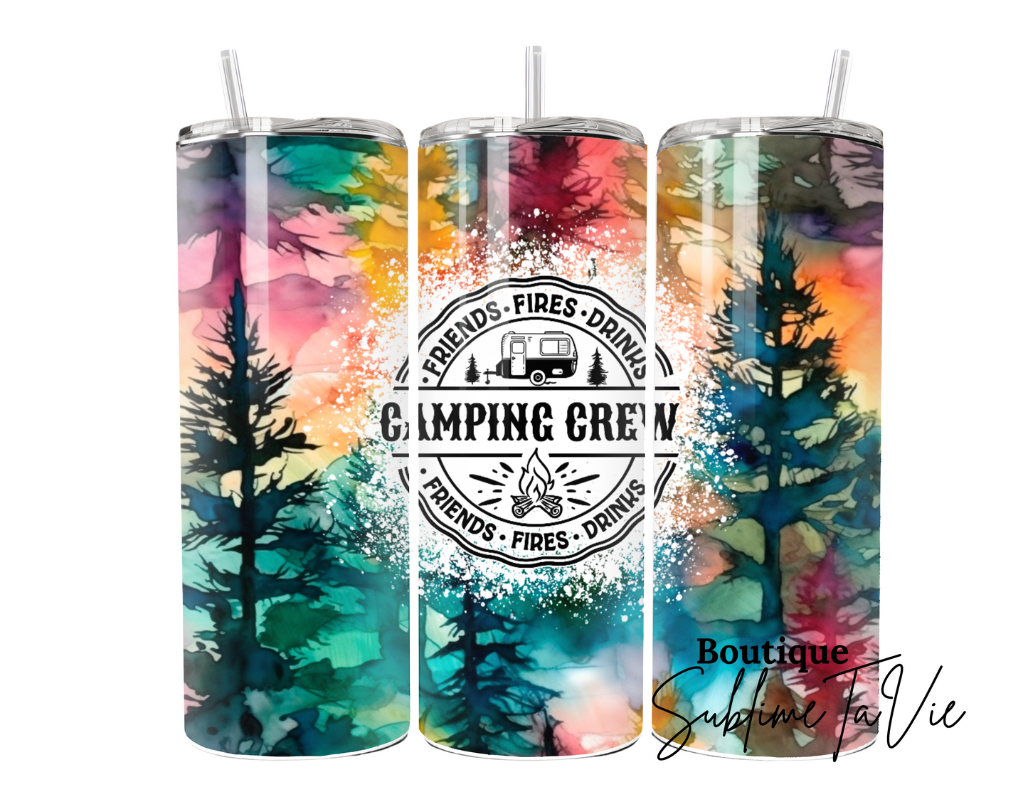 Tumbler camping crew