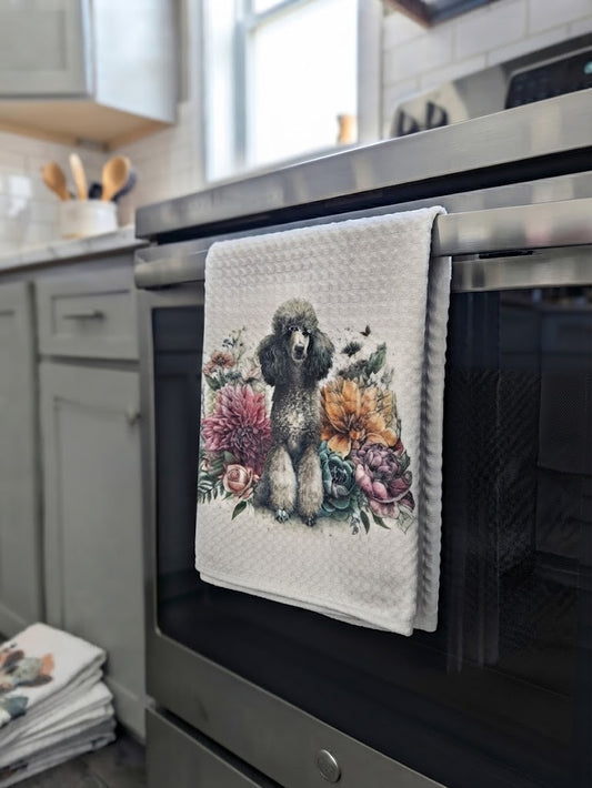 Serviette de cuisine caniche
