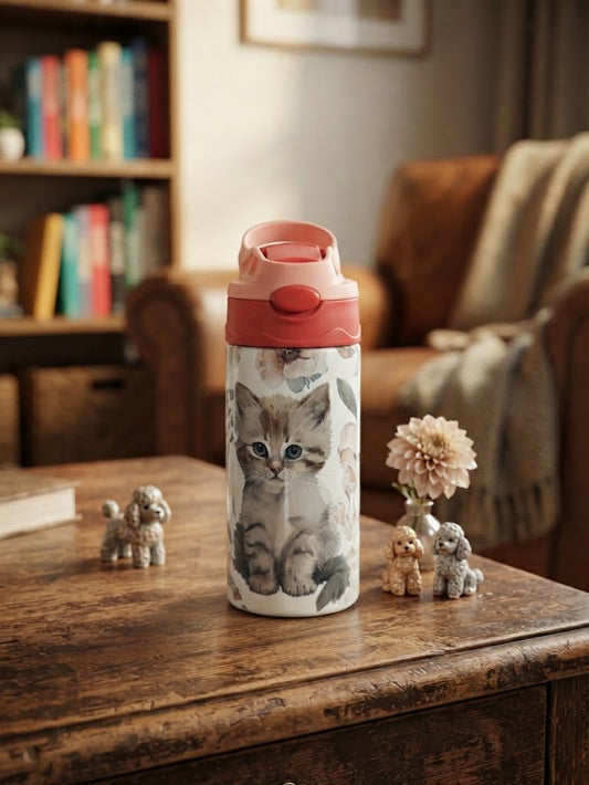 Tasse isotherme enfant chat