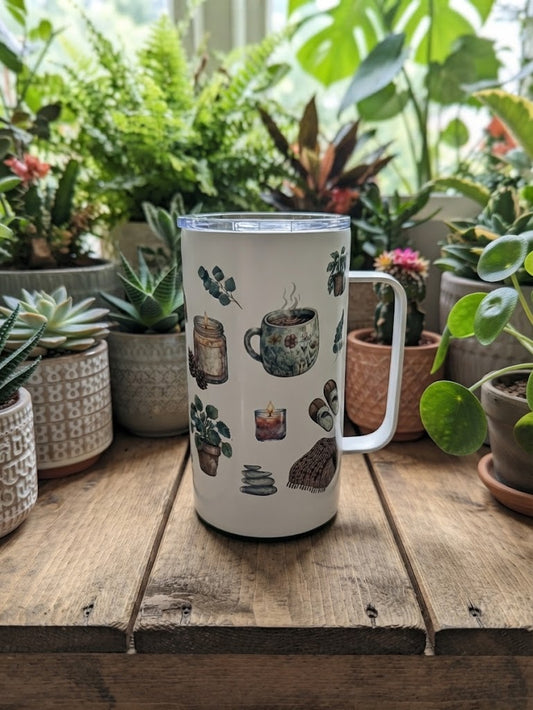 Tasse camping plante cocooning
