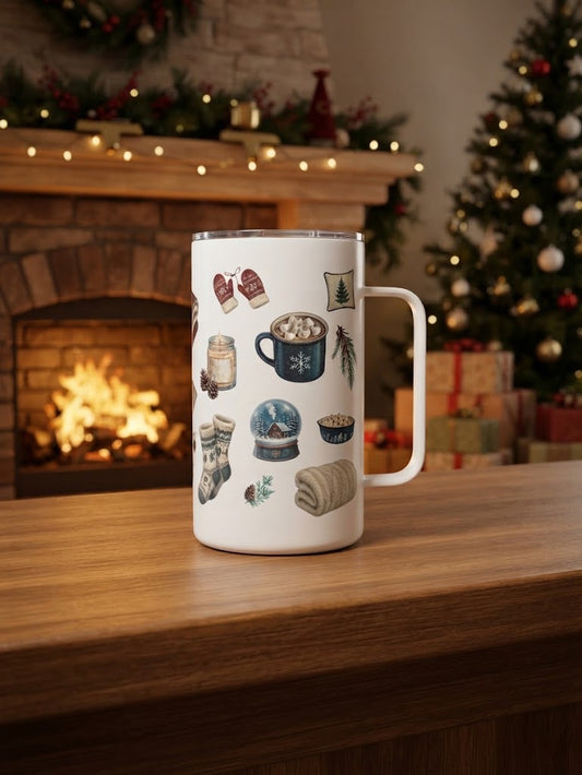 Tasse camping hiver cocooning