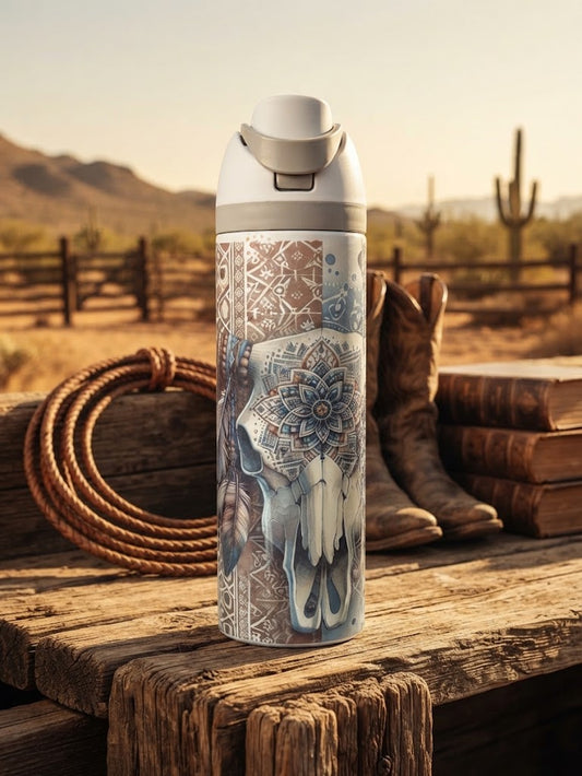 Tasse isotherme owa crâne western