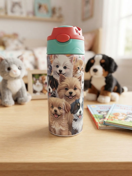 Tasse isotherme enfant chien et chat