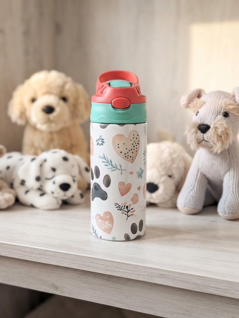 Tasse isotherme enfant pattes
