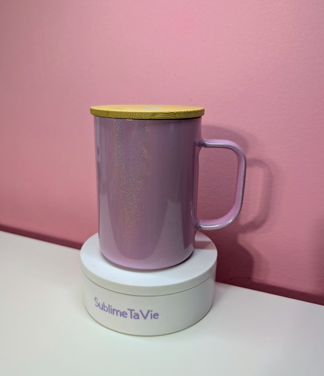 Tasse 15oz mauve brillant