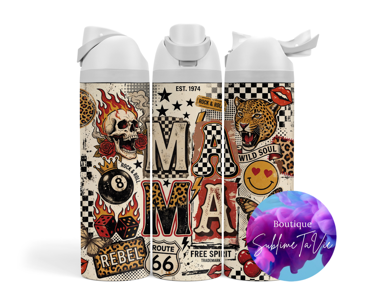Tasse isotherme Owa - Mama rebelles