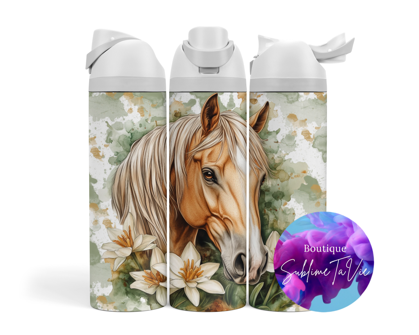 Tasse isotherme Owa - Cheval blond