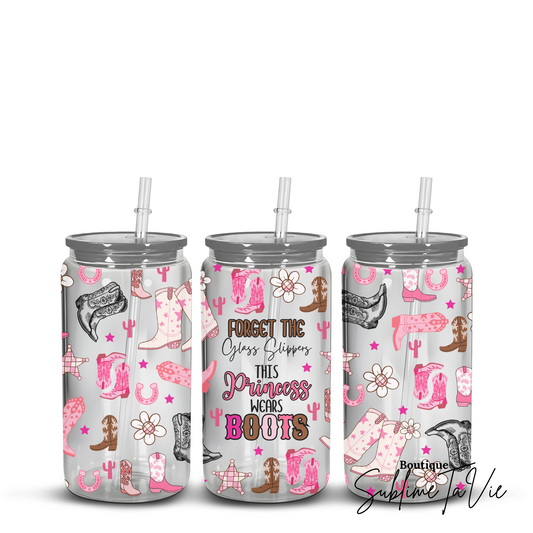 Gobelet plastique cowgirl