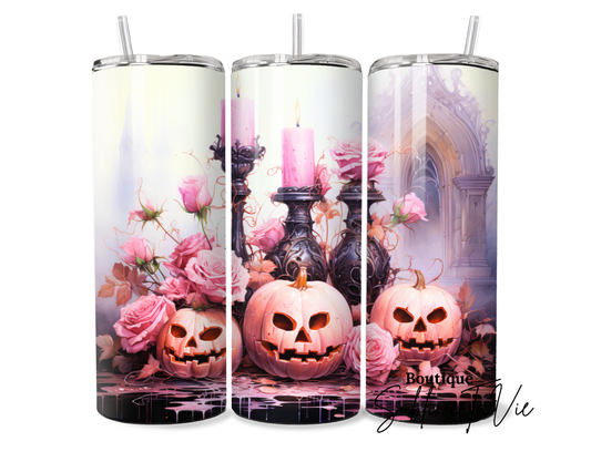 Tumbler horreur rose