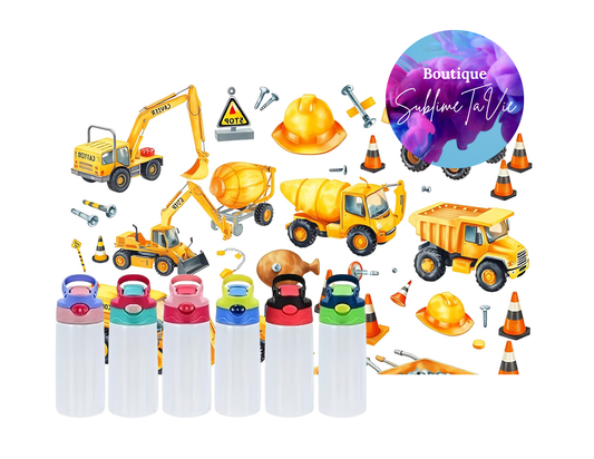 Tasse isotherme enfant camion