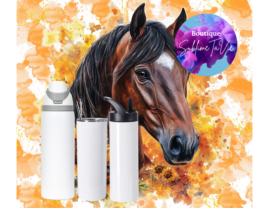 Tasse isotherme cheval