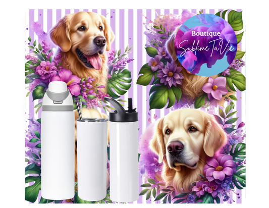 Tasse isotherme Golden retriever