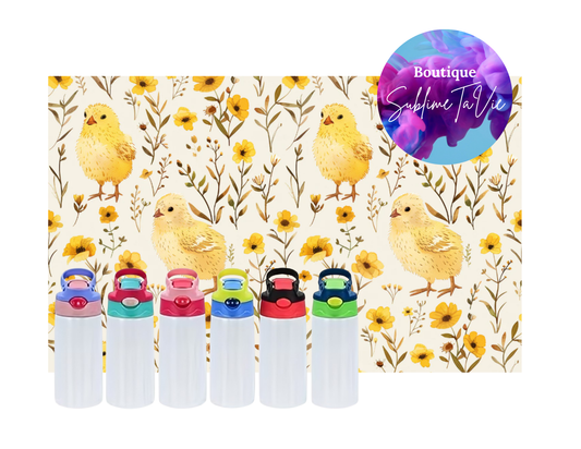Tasse isotherme enfant poussin