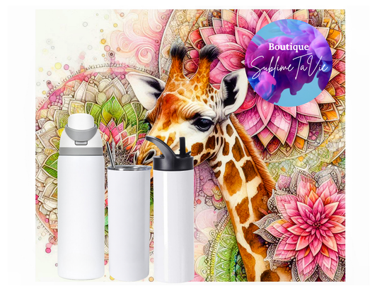 Tasse isotherme girafe