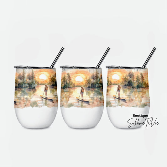 Tumbler 16oz paddle board