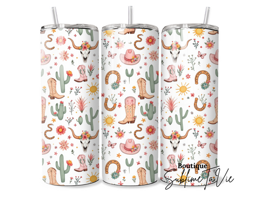 Tumbler western aesthetique