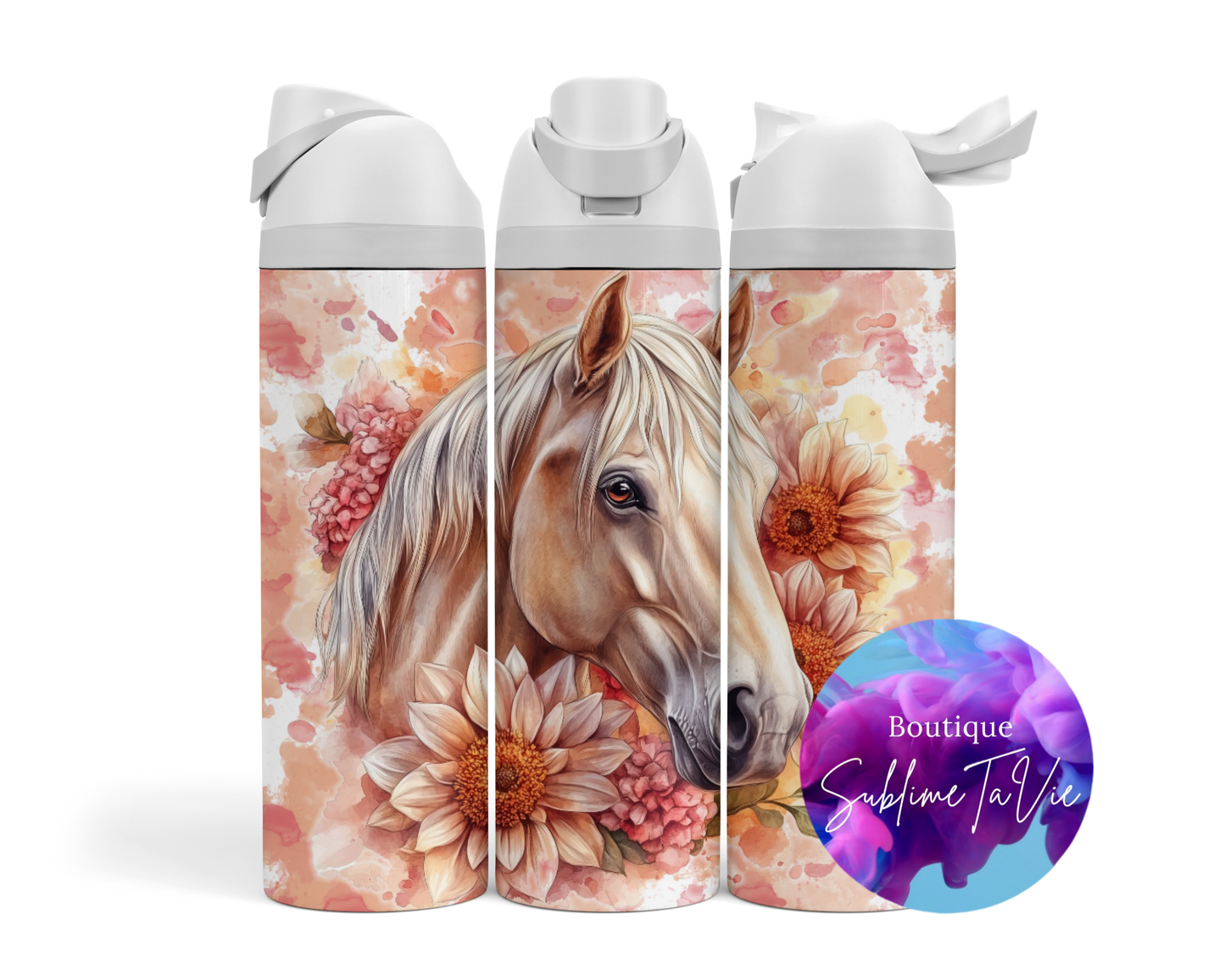 Tasse isotherme Owa - cheval blond