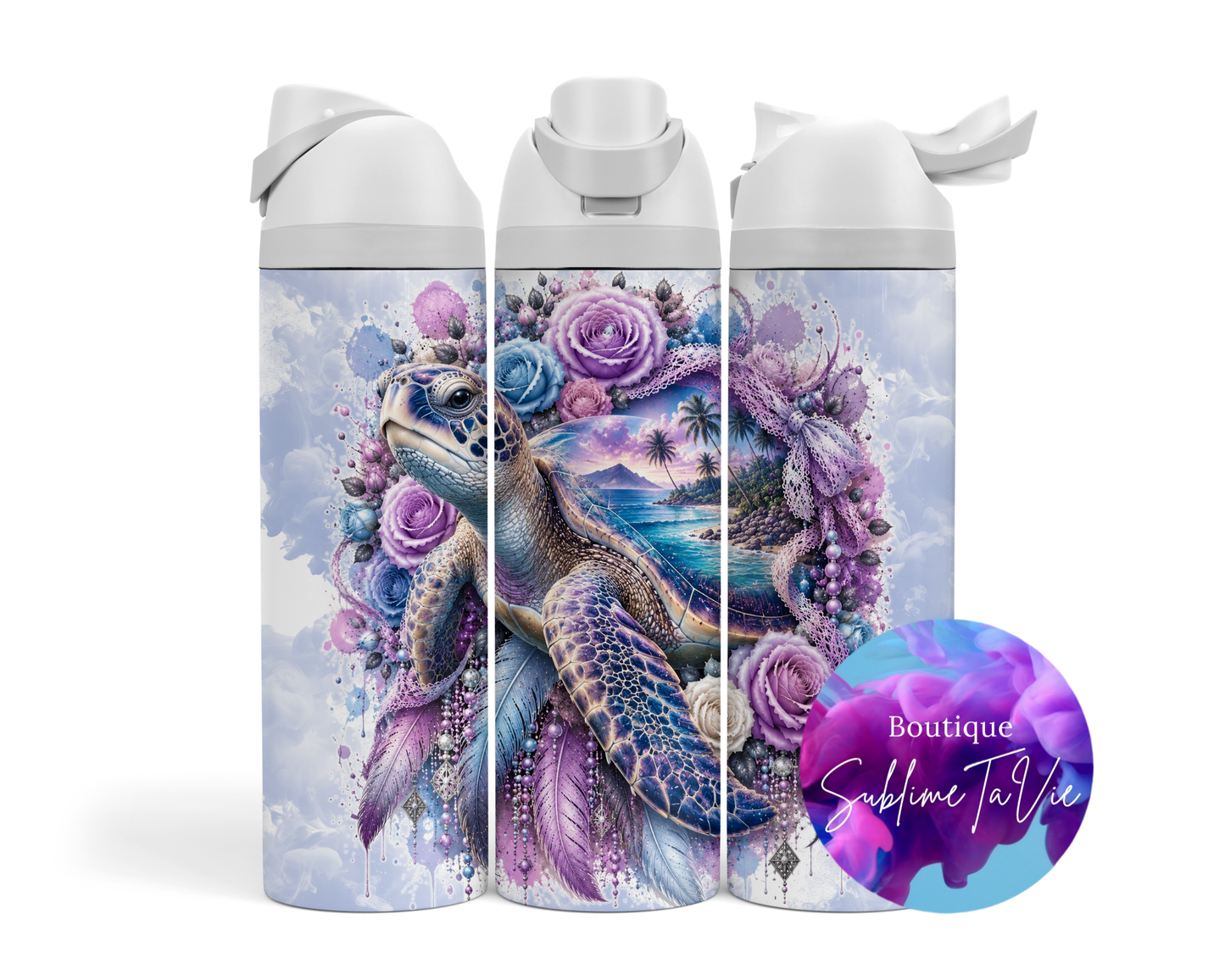 Tasse isotherme Owa - Tortue magnifique