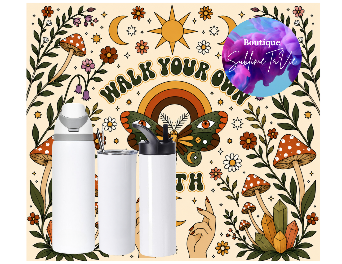 Tasse isotherme walk your own patch