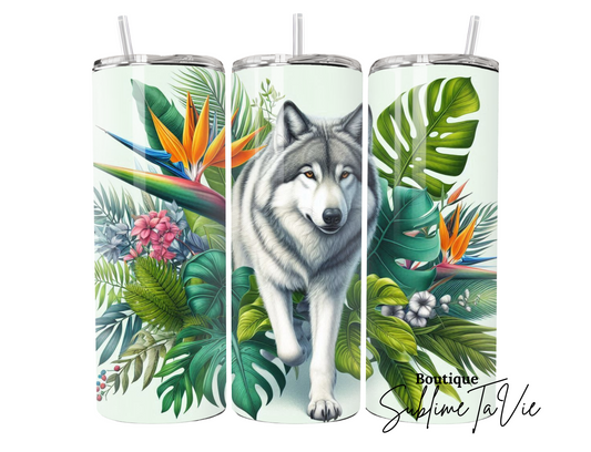 Tumbler loup plante