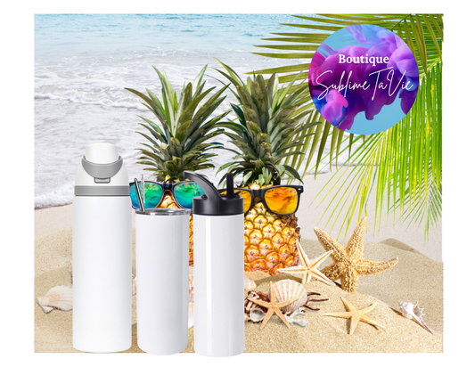 Tasse isotherme ananas vacances