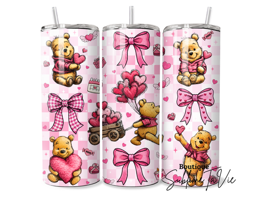 Tumbler oursons amour