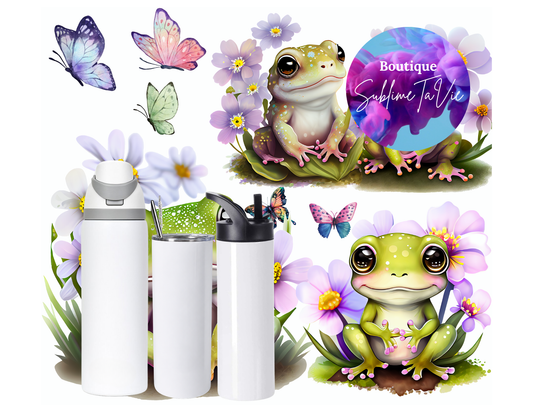 Tasse isotherme grenouille